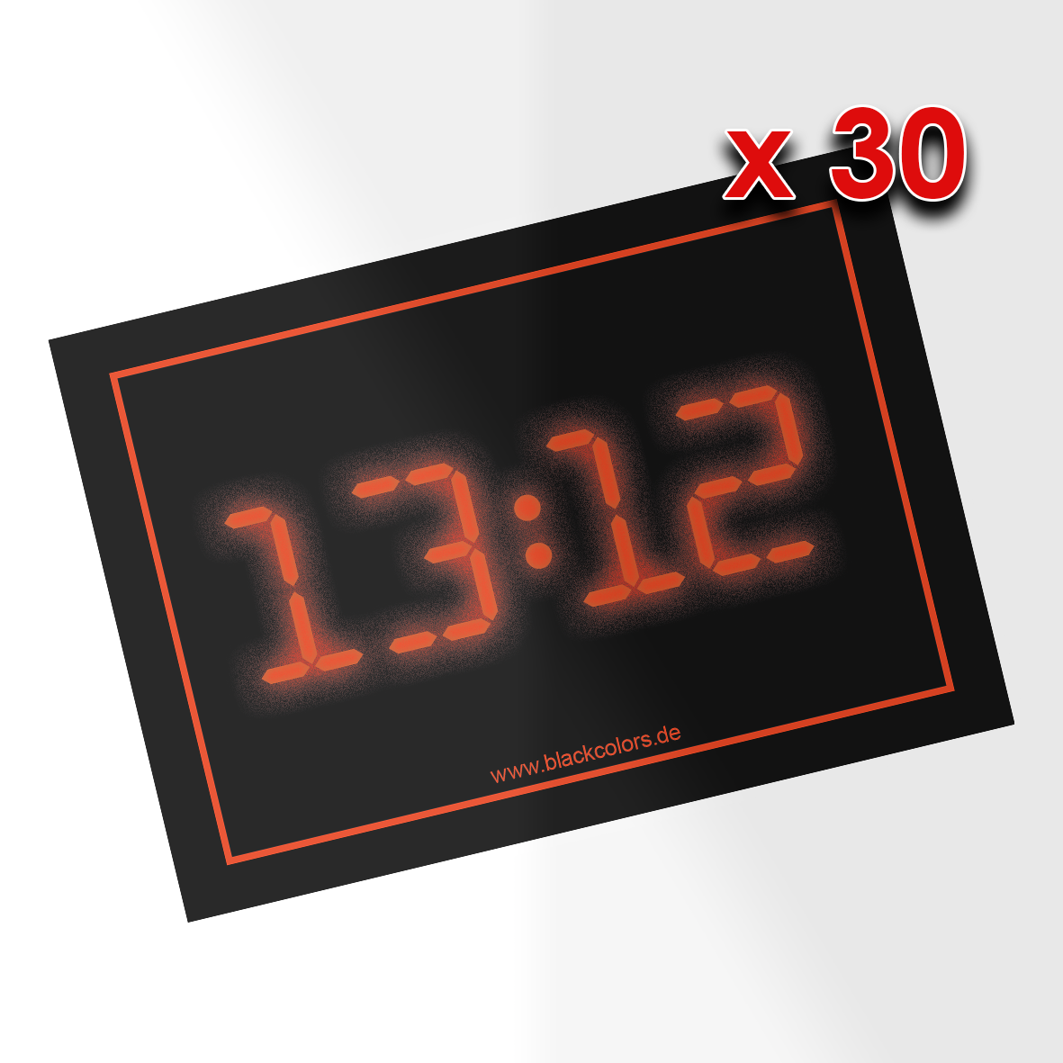 "13:12" - Sticker