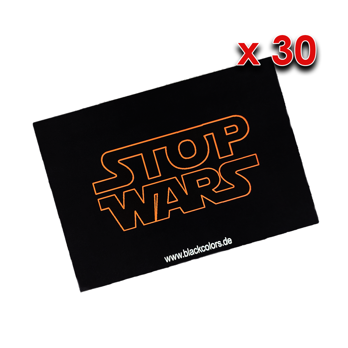 "STOP WARS" - Sticker
