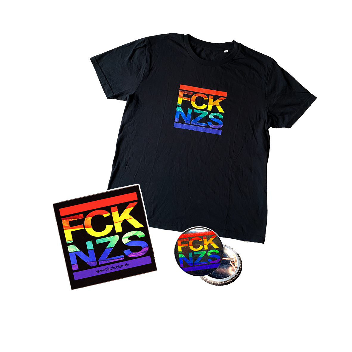 FCKNZS Rainbow Flag - Bundle