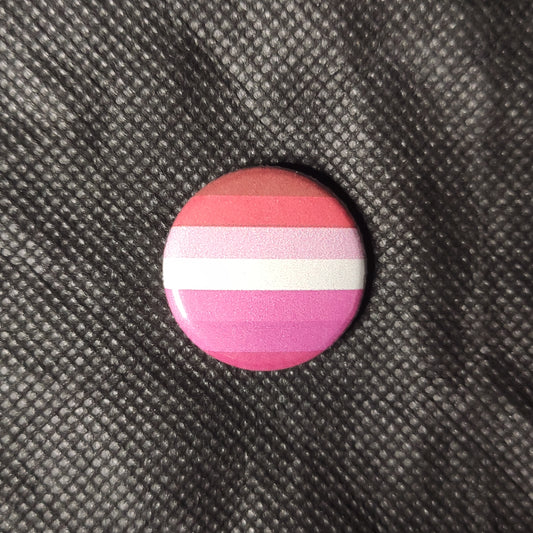 Lesbian Flag - Button