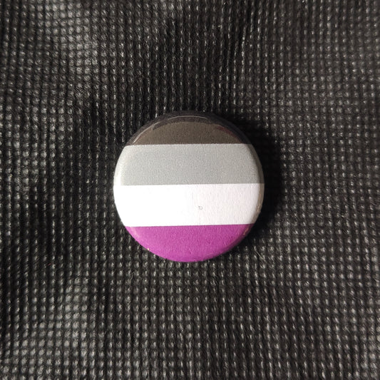 A-Sexual Flag - Button