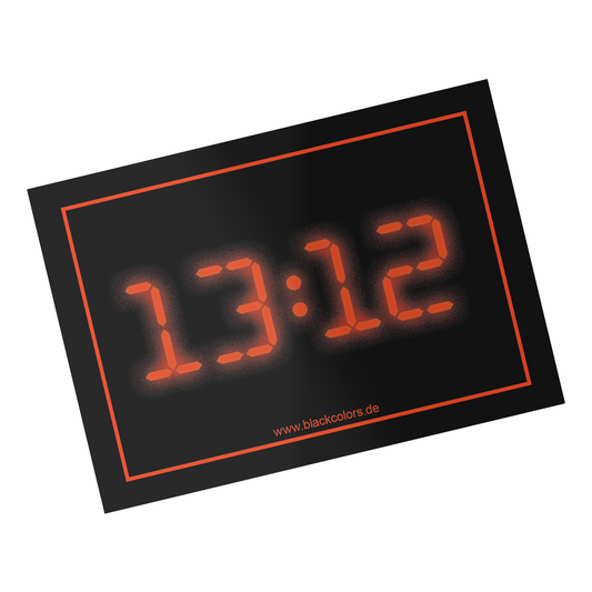 "13:12" - Sticker