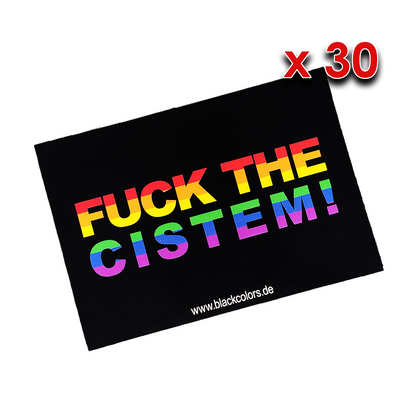 "FUCK THE CISTEM" - Sticker