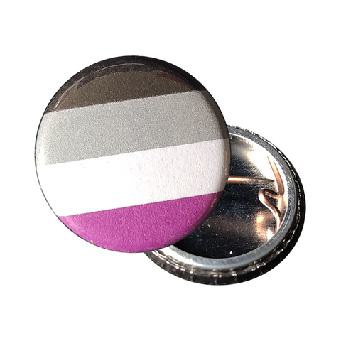 A-Sexual Flag- 25mm Button