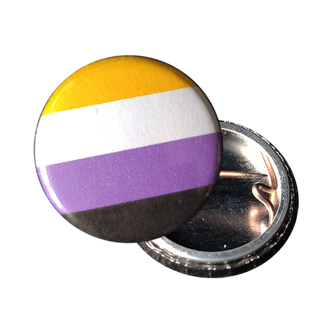 Nonbinary Flag - 25mm Button
