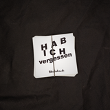 "HAB ICH vergessen" - Sticker - 25 Stück
